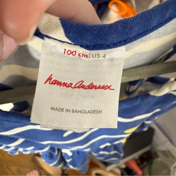 Hanna Andersson Sleeveless Playground Dress with Pockets size 4 - Picture 4 of 5